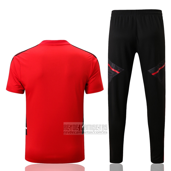 Chandal del Manchester United Manga Corta 2022-2023 Rojo